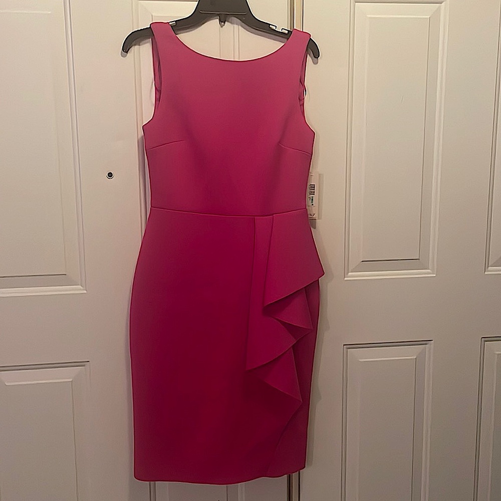 Fuchsia Pink Eliza J cocktail dress